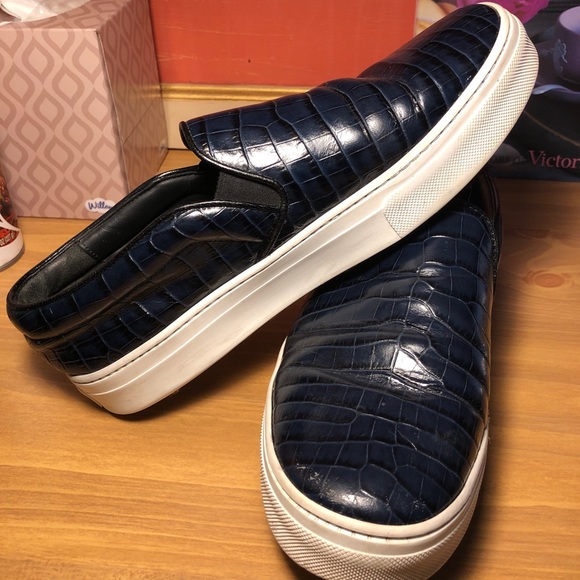 Celine python slip on skater sneaker - Picture 1 of 4